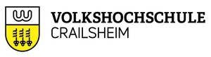 Wappen der Stadt Crailsheim und rechts daneben die Schrift: Volkshochschule Crailsheim